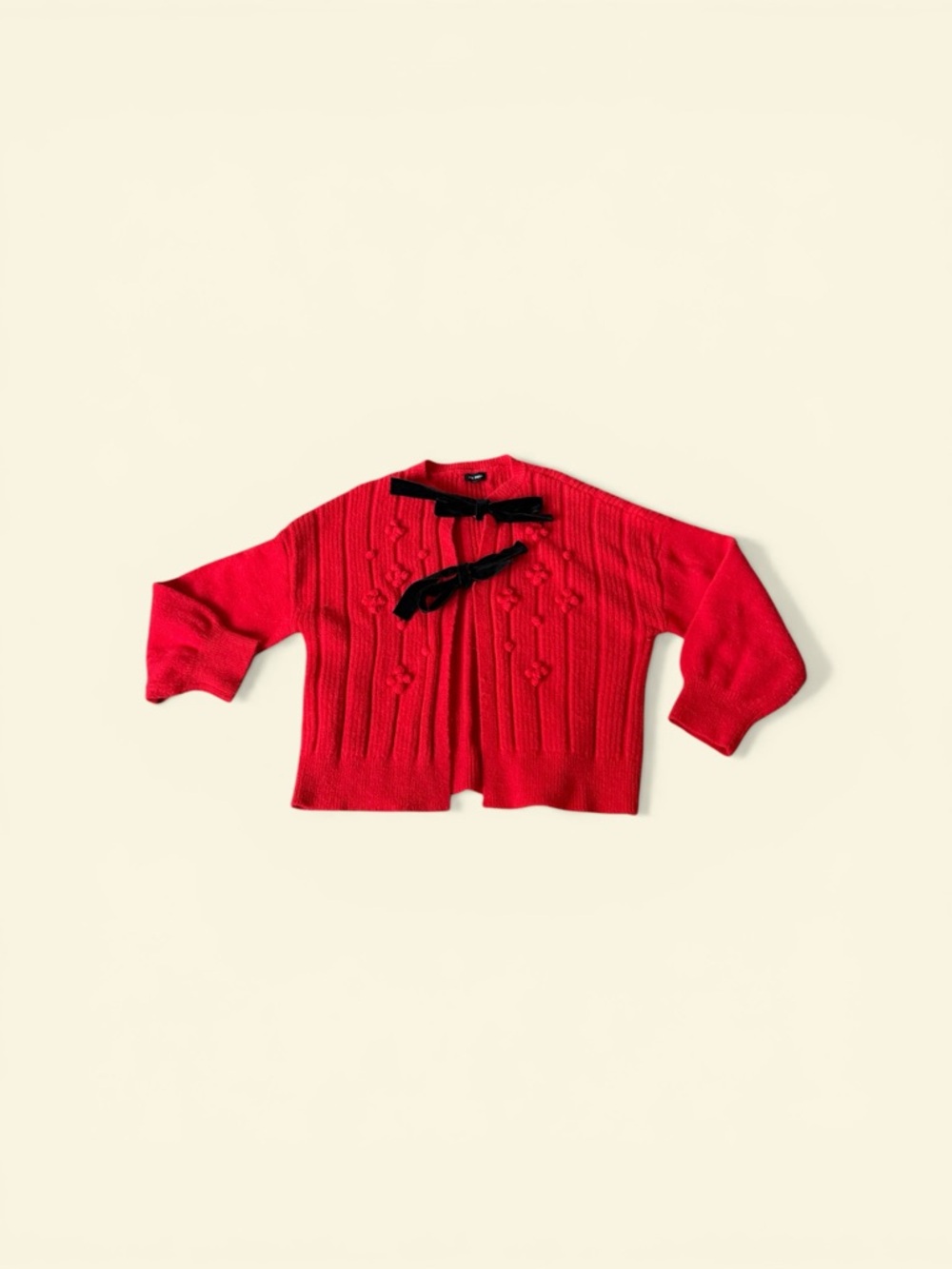 Red sweater
